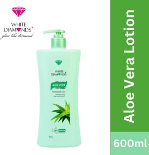 White Diamonds Aloe Vera Lotion – Soothing & Hydrating Formula | Soft, Smooth & Refreshing Skin