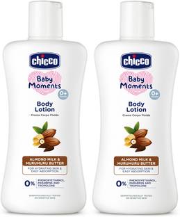 Chicco Baby Moments Body Lotion for Babies (200ml) Pack of 2