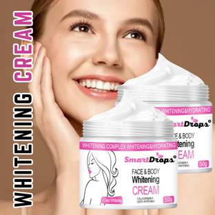 smartdrops Face Whitening Cream - Bright,Soft & Clean Skin |Daily Skincare Cream for Unisex