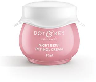 Dot & Key Retinol+Ceramide Night Repair Cream,with Hyaluronic Smooths Wrinkles Fine Lines