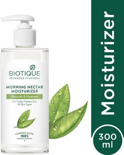 BIOTIQUE Morning Nectar Flawless Skin Moisturizer | 24H Deep Moisture | All Skin Types