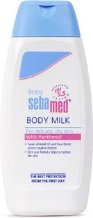 Sebamed Baby Body Milk Lotion|pH 5.5|Ideal for daily hydration of dry skin