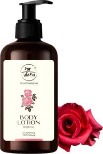 shat pratishat 100% Natural Body Lotion Rose