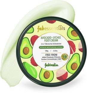 fabessentials Avocado Lychee Foot Cream