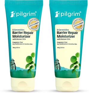 Pilgrim 5 Ceramides Barrier Repair Moisturizer Lightweight & Non-Sticky Pack of 2