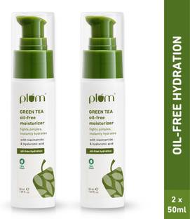 Plum Green Tea Oil-Free Face Moisturizer | Soothes & Fights Acne | Non-Sticky & Light