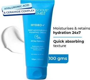 Conscious Chemist Hyaluronic Acid Moisturizer with Ceramides | Hydrates Dry Skin | Lightweight Gel