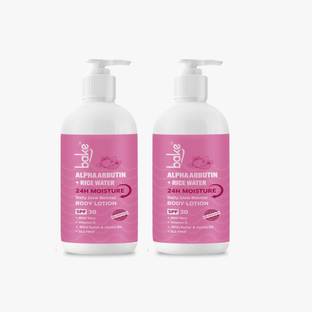 Bake Cosmetics Alpha Arbutin + Rice Water Body Lotion SPF 30 PA+++ Brightening & Tan Removal