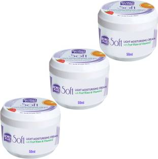 BOROPLUS BORO PLUS SOFT LIGHT MOISTURIZING CREAM FOR MOISTUTRE & NOURISH SKIN - 50ml x 3
