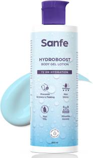 Sanfe Body Gel Lotion For Dry Flaky Skin Long Lasting Moisturization
