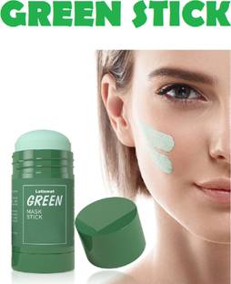 Latixmat New Green Tea Purifying Clay Stick Mask Anti Acne Cleaning Solid Mask