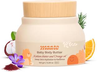 MAATE Baby Body Butter Moisturization & Soft Skin Enriched Kokum Butter & Orange Oil