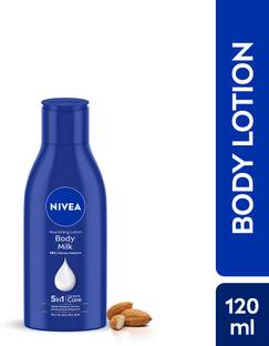 NIVEA Body Lotion for Very Dry Skin, Nourishing Body Milk with 2x Almond Oil, For Men & Women