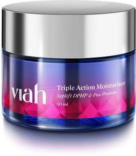 Viah Triple Action Moisturizer for Anti-Aging Firming&Glowing Skin Pollution Defense