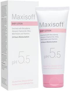 Maxisoft Baby Lotion 100 ml| Aloe, Coco Butter, Grape Seed Oil, Almond Oil