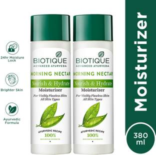 BIOTIQUE Morning Nectar Flawless Skin Moisturizer 24H Deep Moisture All Skin Types