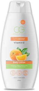 OG BEAUTY Natural Citraboost Vitamin C Body Lotion, 250Ml