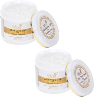 RUSTIC ART Aloe Vera Gel All Purpose, Moisturizer, Astringent ( set of 2)