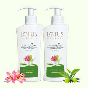 LOTUS HERBALS Skin Whitening& Brightening Hand&Body Lotion SPF-25|PA++++