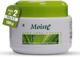 Moiste Aloe Vera Moisturizing Cream - Pack of 2