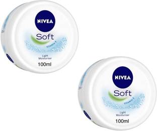 NIVEA Soft Light Moisturizer Cream 100ml (Pack of 2)