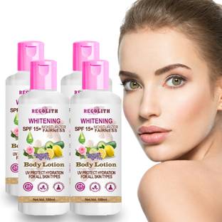 Regolith White low Skin Whitening And Brightening lotion with SPF-15, for all skin types