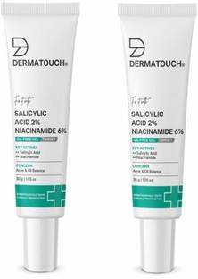 Dermatouch Salicylic Acid 2% Niacinamide 6% Anti-Acne Oil-Free Gel For Acne & Oil Balancing