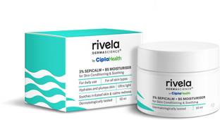 Rivela Dermascience By Cipla 3% Sepicalm + B5 Moisturizer | Hydrates & Plumps Skin| All Skin Types