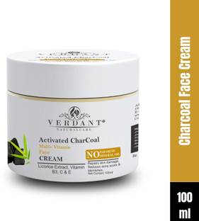Verdant Natural Care Activated Charcoal Face Massage Cream