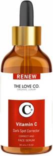 The Love Co. Vitamin C Dark Spot Face Serum| Brightening Face Serum For Glowing Skin