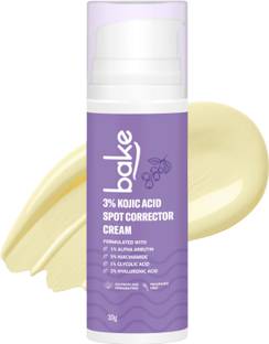 Bake 3% Kojic Acid Spot Corrector Cream for Pigmentation, Dark Spots & Dark Circles