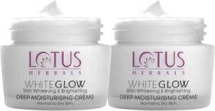 LOTUS HERBALS Whiteglow Deep Moisturising, SPF 20, skin (60g*2pc) 120g