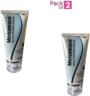 MOISAWAVE moisturizing cream for dry skin Pack of 2 (100+100=200 g)
