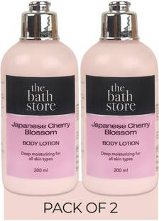 The Bath Store Japanese Cherry Blossom Body Lotion (Pack of 2)