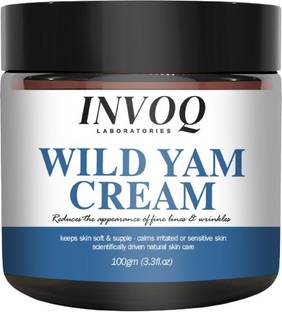 Invoq Wild Yam Cream | Balancing Cream for Women | 100% Pure Organic Wild Yam Cream