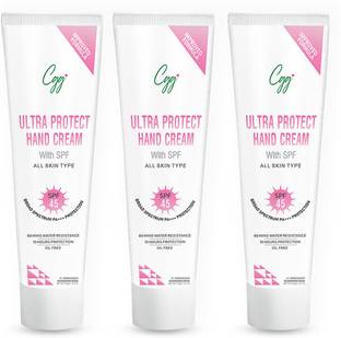 CGG Cosmetics Ultra Protect Hand Cream SPF 45 -30 GM PACK OF 3