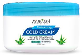 Ayuharsh Cold Cream skin moisturizing with Aloe Vera and Vitamin E for Glowing Skin