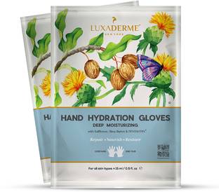 LuxaDerme Hydration Gloves,Deep Moisturizing for soft & smooth hands.Improved texture