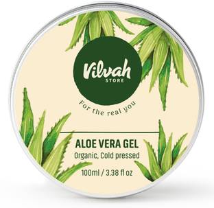 Vilvah Store Vilvah Aloe Vera Gel with Vitamin E and No Paraben