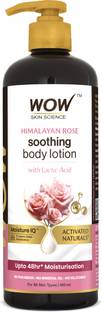 WOW SKIN SCIENCE Himalayan Rose With Lactic Acid Body Lotion