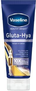 Vaseline Gluta-Hya Overnight Radiance, Serum-In-Lotion, With Amino Peptide And GlutaGlow