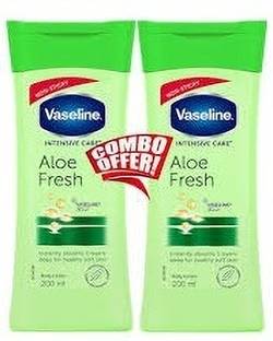 Vaseline Intensive Care Aloe Fresh Body Lotion 100G X 2N