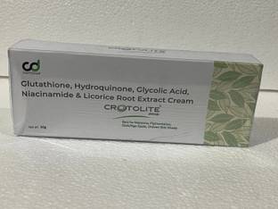 CONTIDERMA Crotolite Glutathione , GlycolicAcid & Licorice Extract Cream