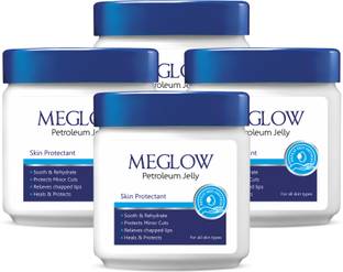meglow Moisturizing Petroleum Jelly for dry skin, lips, cheeks |for men, Women & babies