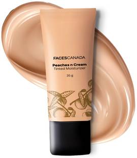 FACES CANADA Peaches N Cream Tinted Moisturizer - Light 01 | Non Oily Lightly Tinted BB Cream