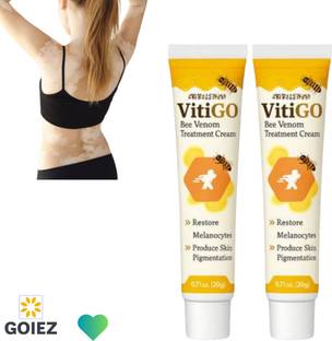 GOIEZ Herbal Vitiligo Treatment Cream With Bee Venom – Pack Of 2