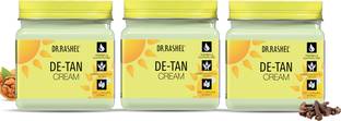 DR.RASHEL De-Tan Cream with Clove & Glycerin | Fades Tan & Restores Glow (Pack of 3)