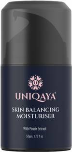 UNIQAYA Ultra Hydrating Skin Balancing Moisturiser- Light, Non-Greasy, Hydrating, Moisture Locking, All Skin Types, Evens Skin Tone, Skin Balancing and Renewal, Boost Collagen, 50 gm