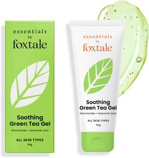 Foxtale Essentials Soothing Green Tea Gel | for Oily, Acne-Prone & Sensitive Skin | 50g