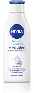 NIVEA Express Hydration, Deep Moisture Serum, Fast Absorbing Body Lotion for Men Women